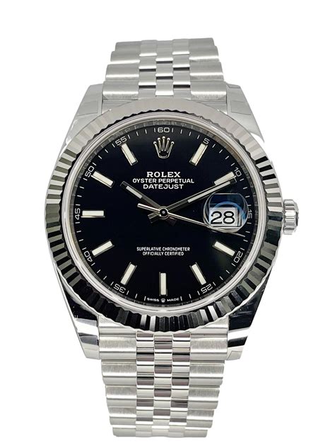black face datejust rolex - Black Dial Rolex Datejust 41 Watches ON SALE .
